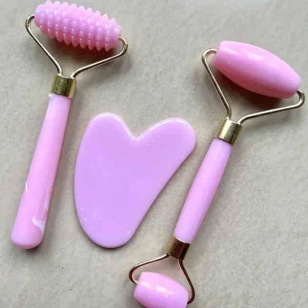 3pcs Set Resin Roller Massager for Face - Image 3
