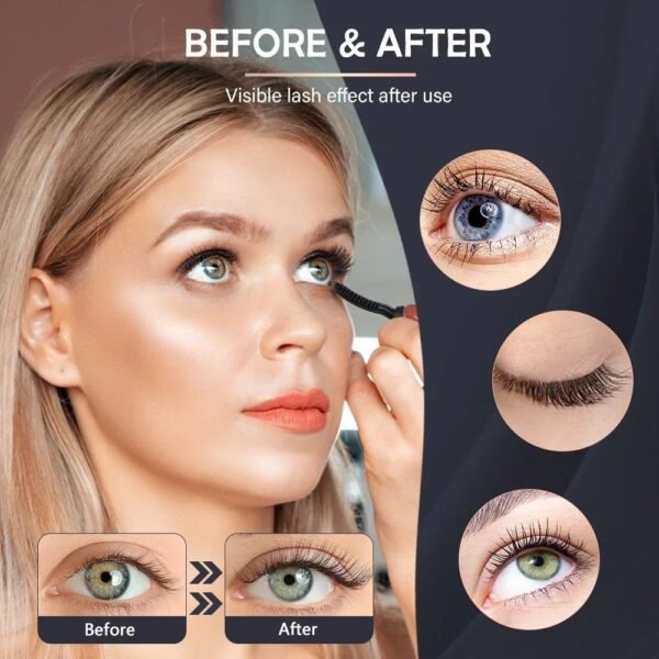 USB Rechargeable Electric Heated Eyelash Curler - Quick Heating - Image 3