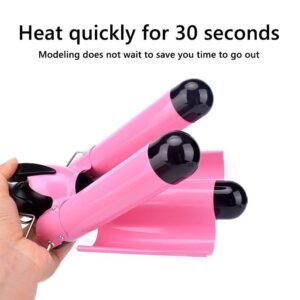 Professional Hair Curling Iron Ceramic Triple Barrel Hair Curler Irons